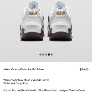 Nike x Veneda Carter Air Max Muse Sneakers